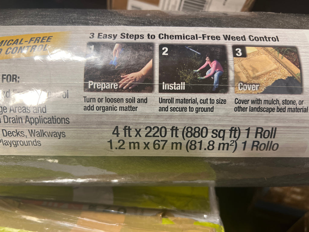 Dalen Pro-Shield Commercial-Grade Landscape Fabric 4 ft x 220 ft - Image 3