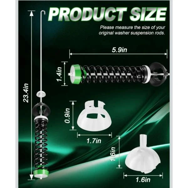 Washer Suspension Rod Kit for Whirlpool W11130362