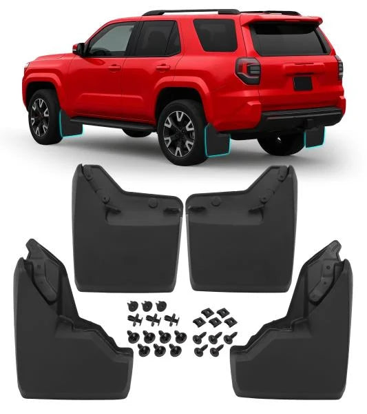OEM-Style Mud Flaps for 2025-2026 Toyota 4Runner Splash Guards - Image 1