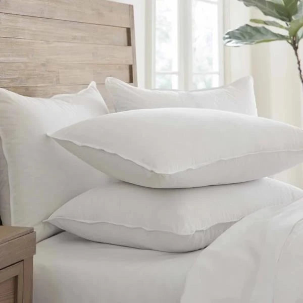 Touch of Down Pillow Queen Set of 2 White - Image 3