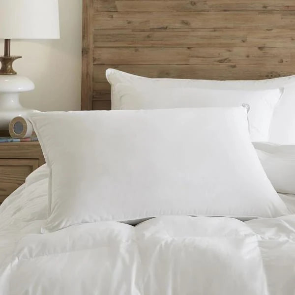 Touch of Down Pillow Queen Set of 2 White - Image 4