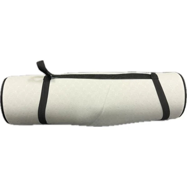 Deluxe Fitness Yoga Mat 26x72 Blue - Image 2