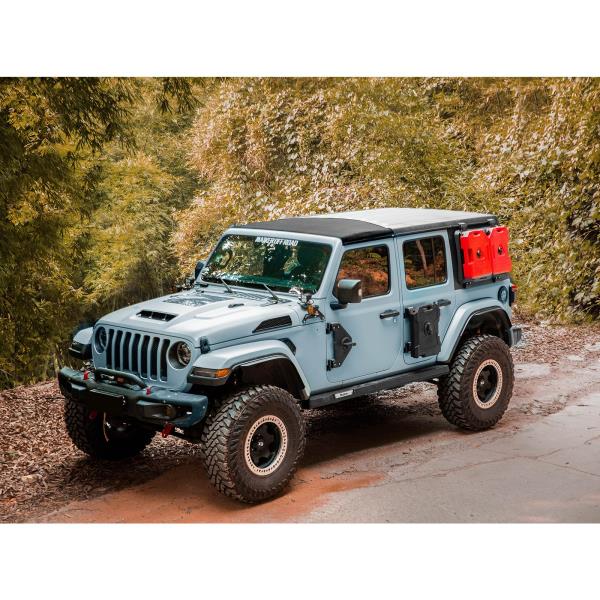 Rear Window Molle Panel Modular Storage System for 2018-2025 Jeep Wrangler JL 4 Doors Driver Side