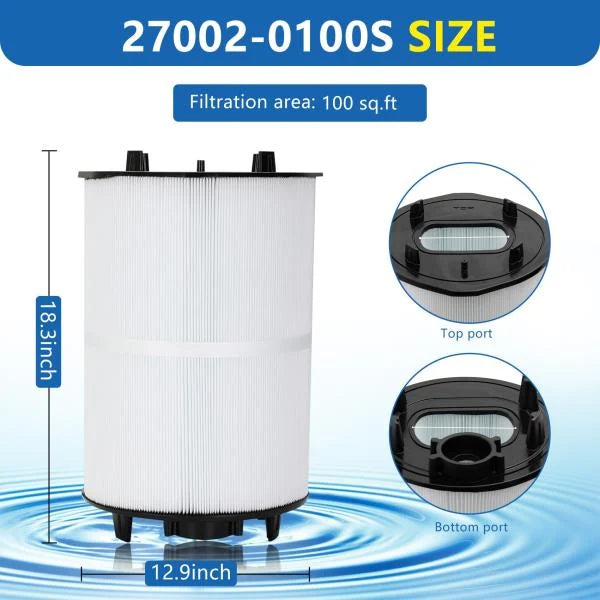 -0100S Pool Filter Cartridge for Pentair Sta-Rite PLM100 System 2 Modular Media Filter - Image 3