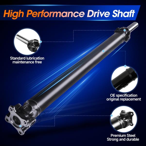 Rear Drive Shaft Assembly for Nissan Pathfinder 2005-2012 4.0L 4WD AWD 46.18in - Image 5
