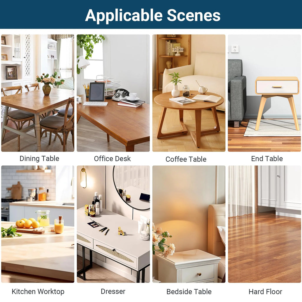 NAP2WELL Clear Table Cover 36x60 Inch 1.5mm Retail $36
