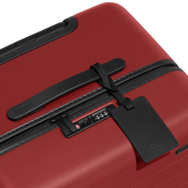 Away Large Trunk 31-Inch Hardside Spinner Suitcase Tango Red Retail $435.00