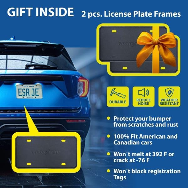 Goodyear Window Deflectors for Chevy SilveradoGMC Sierra 2500HD 3500HD 2020-2026 Crew Cab 4 pcs. Retail $99.00