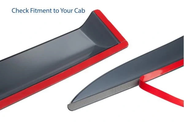 Goodyear Window Deflectors for Chevy SilveradoGMC Sierra 2500HD 3500HD 2020-2026 Crew Cab 4 pcs. Retail $99.00