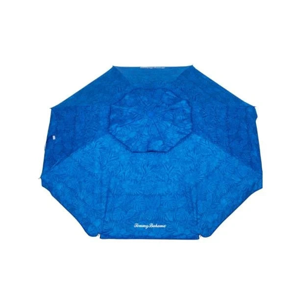 Tommy Bahama Blue Tropical Print Beach Umbrella Retail $75.00