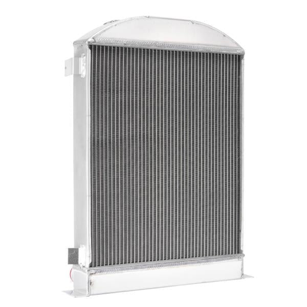 -Row Aluminum Radiator for 1930-1932 Ford Model A and 1933-1938 Ford Model 40 Chevy V8 Engine