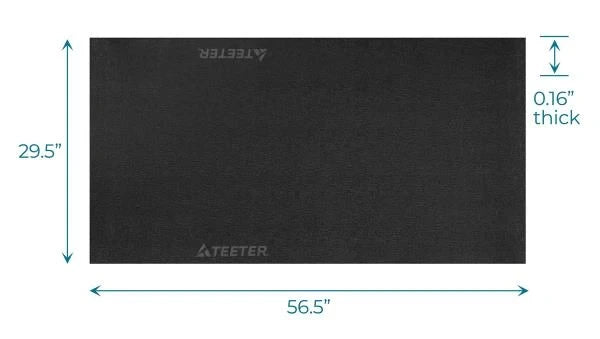 Heavy-Duty Equipment Mat for FreeStep Recumbent Cross Trainer Power10 Rower and FitForm Trainer