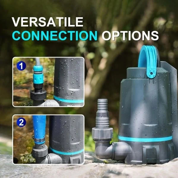 2 HP Automatic Submersible Sump Pump 3159 GPH