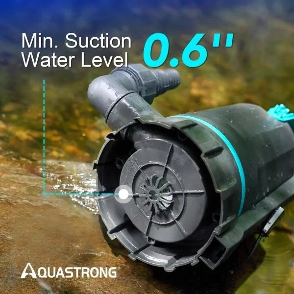 2 HP Automatic Submersible Sump Pump 3159 GPH
