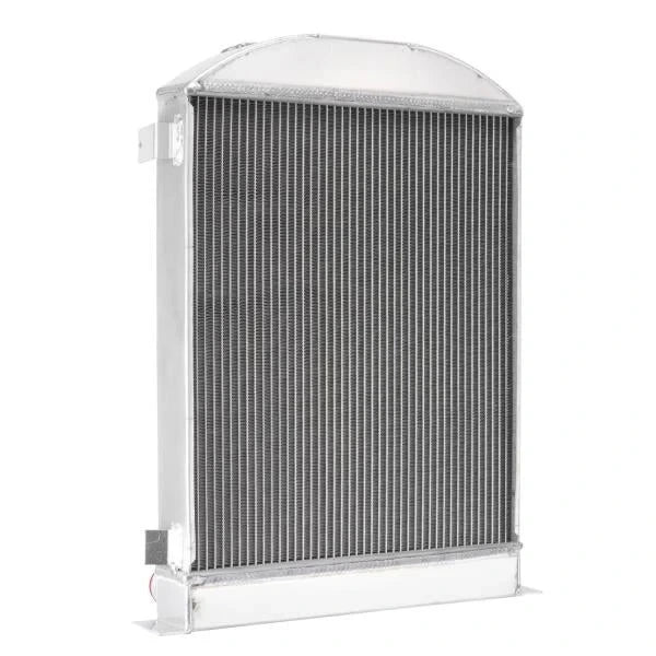 -Row Aluminum Radiator for 1930-1932 Ford Model A and 1933-1938 Ford Model 40 Chevy V8 Engine