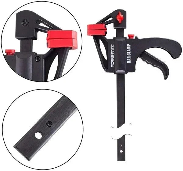 -Inch Ratchet Bar Clamps and Spreaders 2-Pack 71597