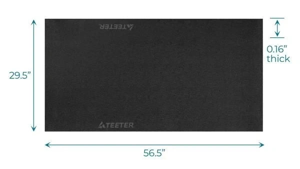 Heavy-Duty Equipment Mat for FreeStep Recumbent Cross Trainer Power10 Rower and FitForm Trainer