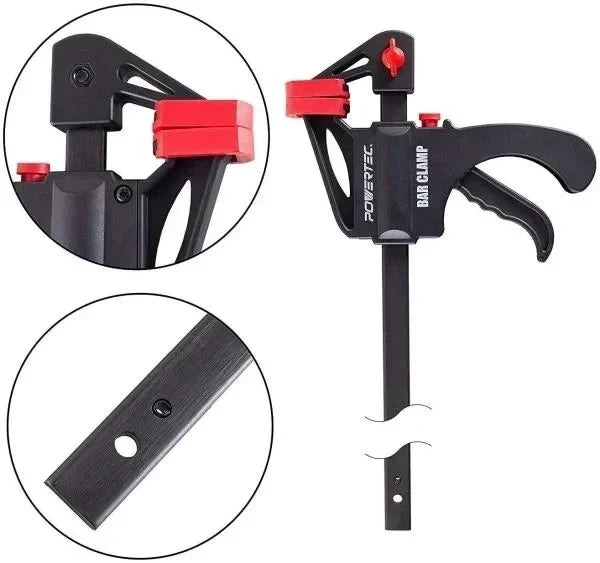 -Inch Ratchet Bar Clamps and Spreaders 2-Pack 71597