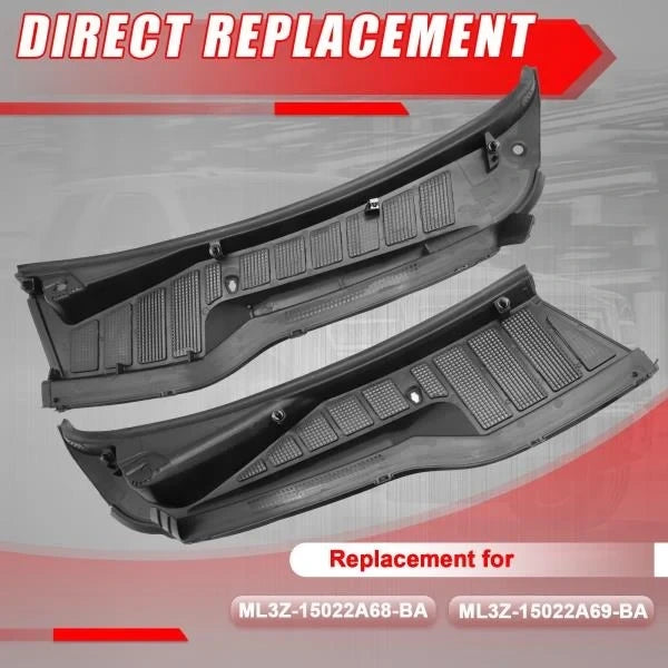 Front Windshield Wiper Cowl Cover Panel for 2021-2025 Ford F150