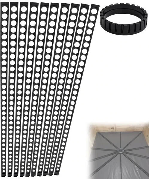 Shower Pitch Kit for Quick Install Sloped Shower Pan with 10 Float Sticks