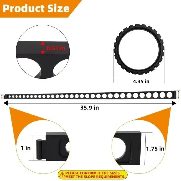 Shower Pitch Kit for Quick Install Sloped Shower Pan with 10 Float Sticks