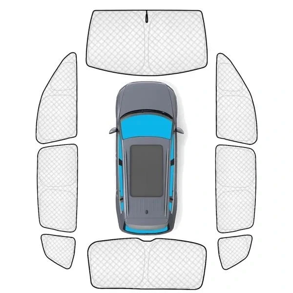 pcs Thicken Sun Shades for Volkswagen VW Tiguan 2018-2023 Full Car Window Covers