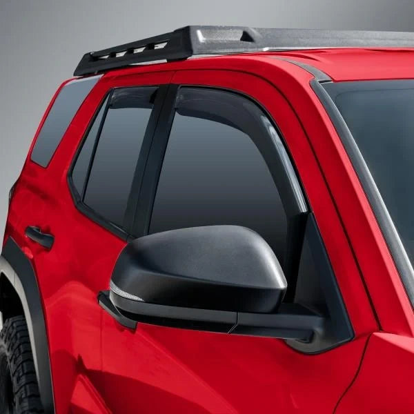 In-Channel Rain Guards for Toyota 4Runner 2025-2026 4-Piece Window Deflector Set