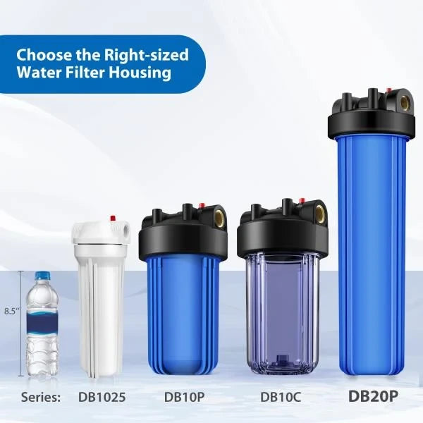 x 4.5 Whole House Sediment Water Filter Housing DB20P