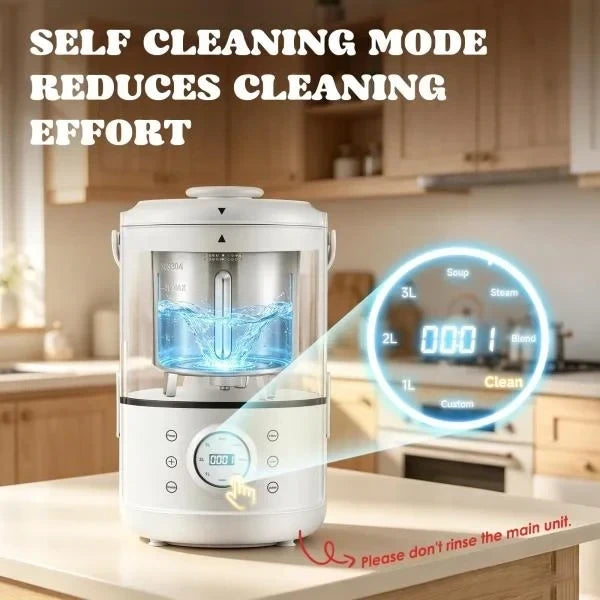 L Pet Meal Maker for Dogs  Cats Stainless Steel Inner Pot