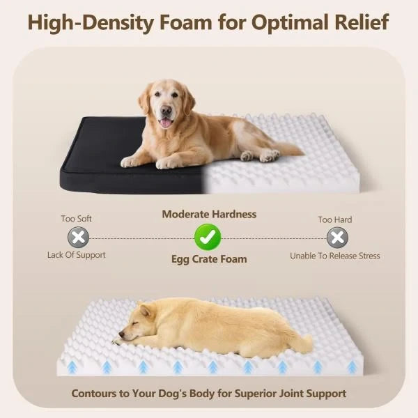 Orthopedic Dog House Indoor Dog Bed House for Large Medium Small Dogs