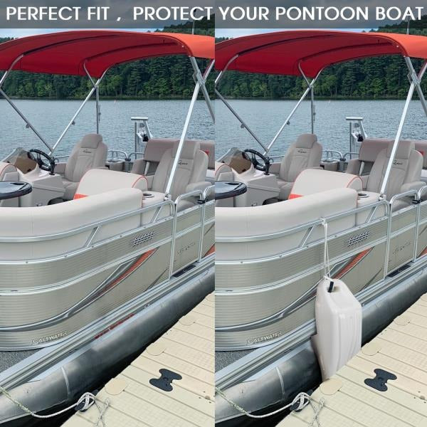 Pontoon Boat Fenders for Docking White