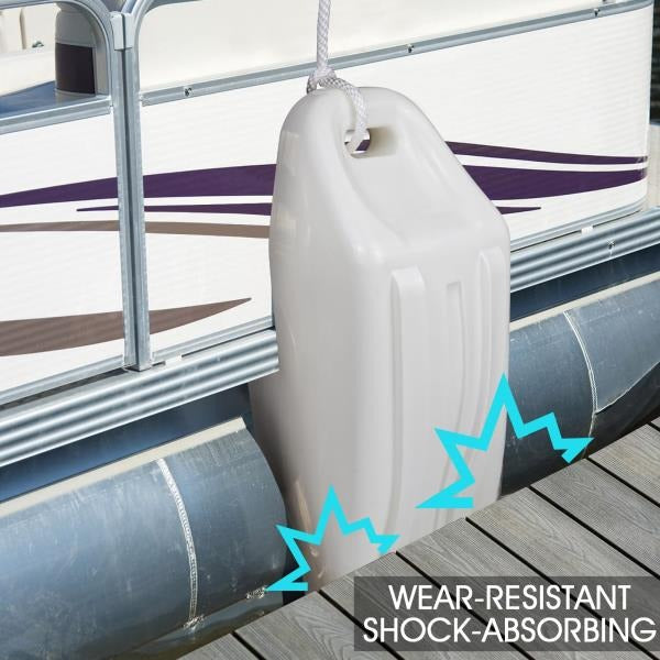 Pontoon Boat Fenders for Docking White