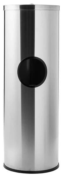 Stainless Steel Standing Wipe Dispenser with Trash Section