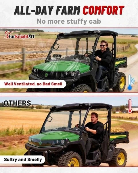 Vented Windshield for Gator XUV 835E 835M 865E 865M