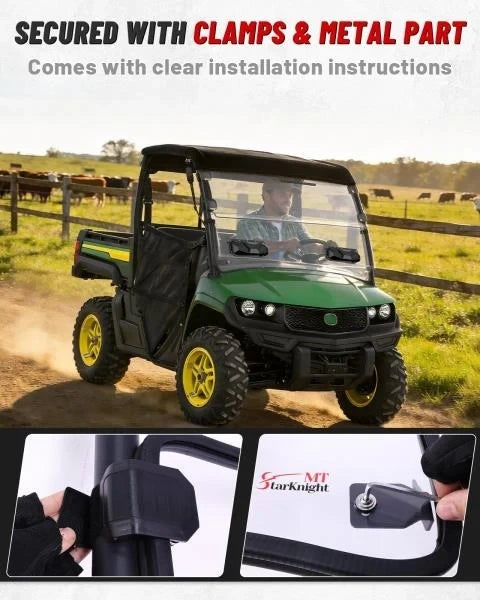 Vented Windshield for Gator XUV 835E 835M 865E 865M