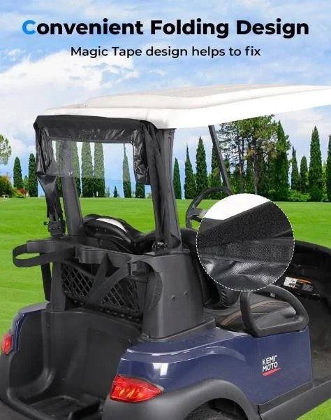 Rear Bag Rain Cover for Club Car Tempo 2-Seat Golf Cart
