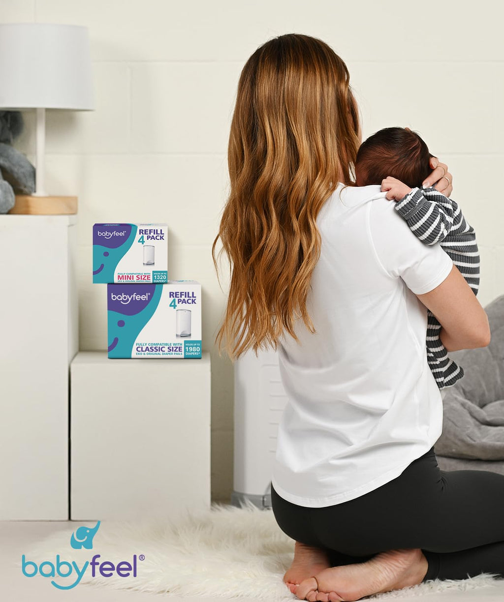 Pack Diaper Pail Refills for DEKOR CLASSIC Powder Scent Odor Eliminating Extra Thick Retail $23.00