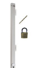 Beige File Cabinet Locking Bar for 5 Drawer Cabinets with Padlock  Cobalt Drill Bit