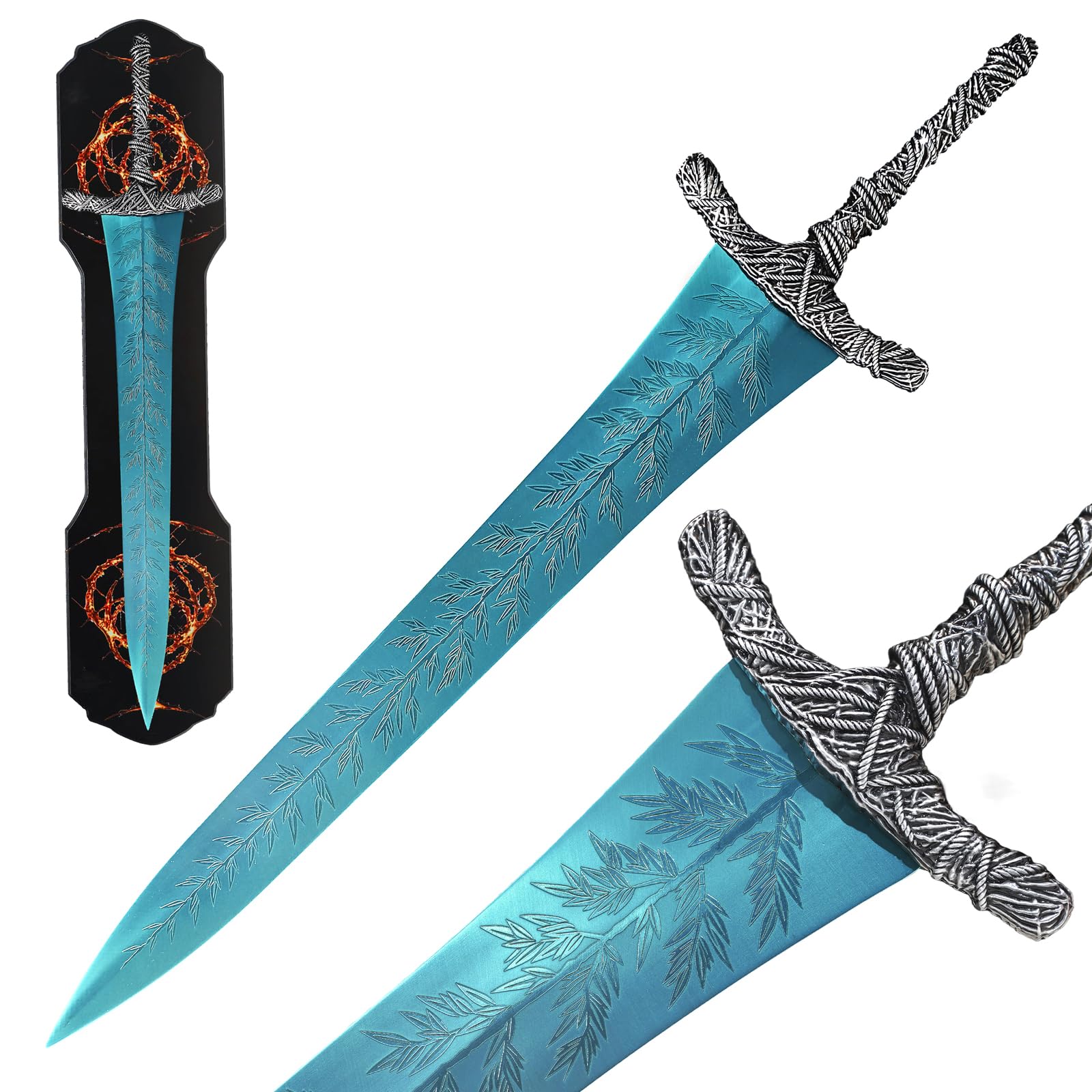 New Bowen Elden Ring Dark Moon Greatsword - 41.3in Replica Sword