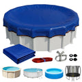 Ultra-Thick 28FT Pool Cover for Above Ground Pools with 4FT Overlap