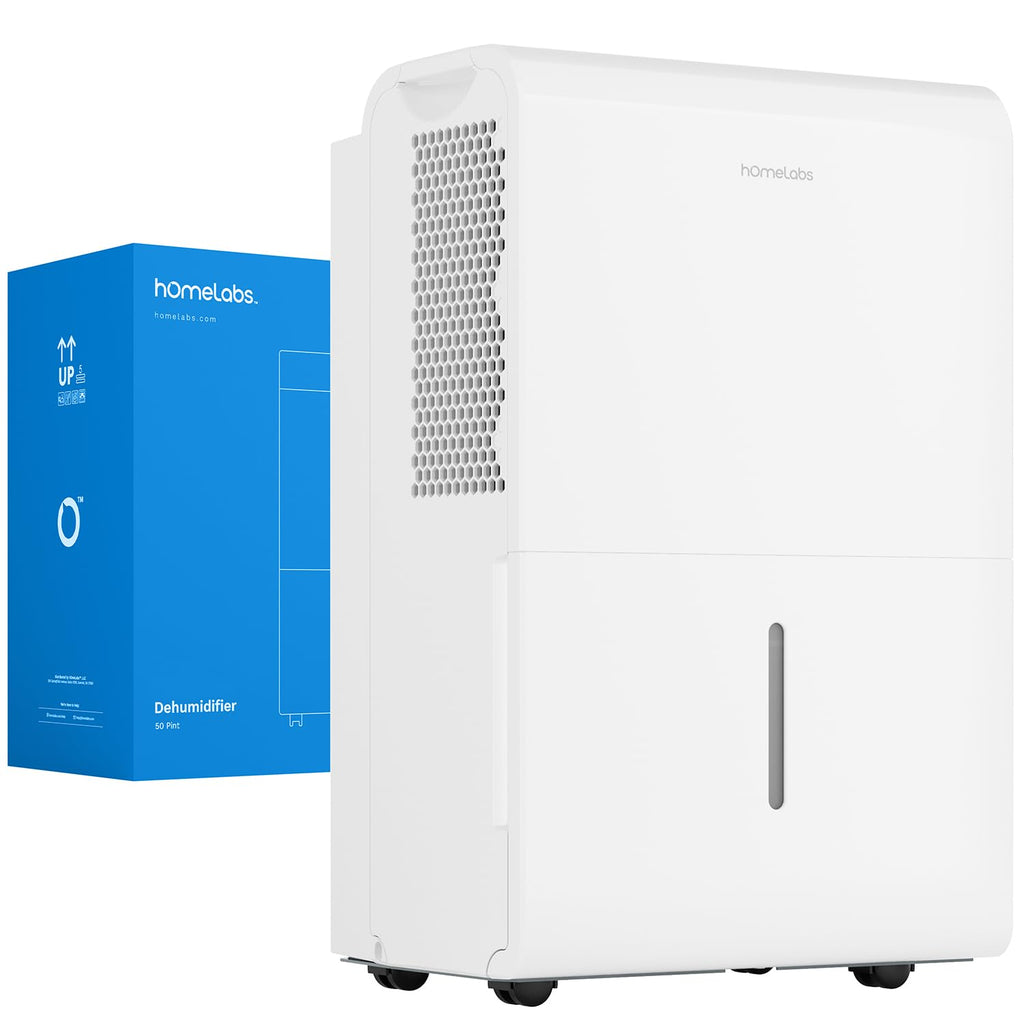 New hOmeLabs Wi-Fi 7000 Sq Ft 50 Pint Dehumidifier Retail $212.00