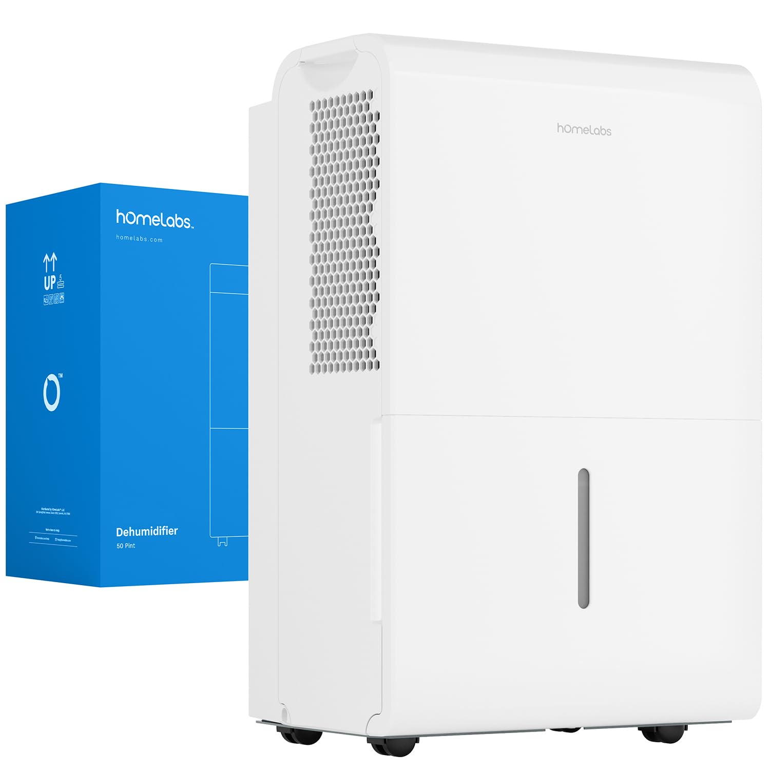 New hOmeLabs Wi-Fi 7000 Sq Ft 50 Pint Dehumidifier Retail $212.00