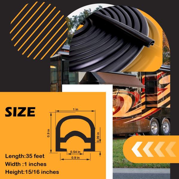 D-Seal RV Slide Out Seal Wiper & Base Seal | 018-312-EKD & 018-316 EK
