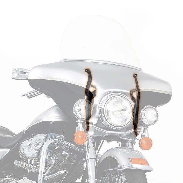 Outer Head Batwing Fairing Support Brackets for Harley Electra Glide  Street Glide 1996-2013