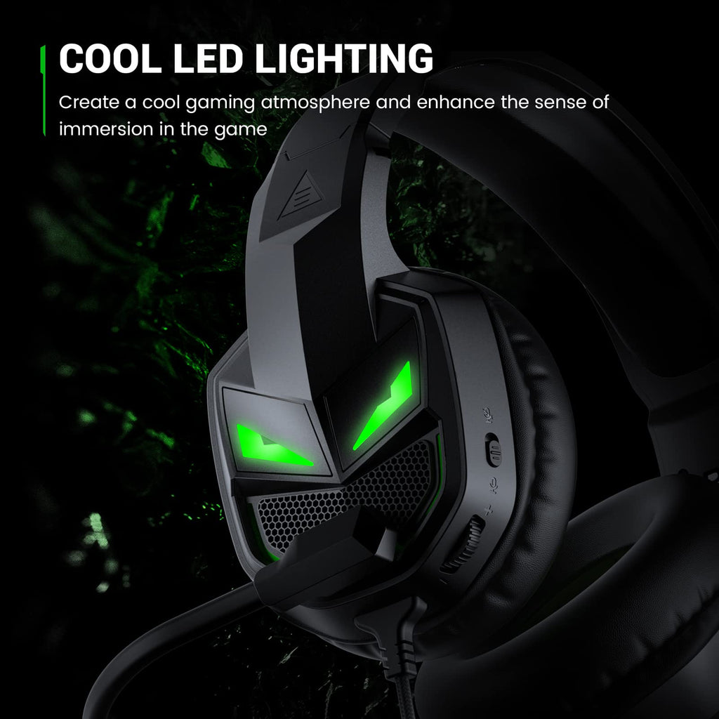 Open-Box New EKSA Fenrir S Gaming Headset w Noise Cancelling Mic  50mm Drivers - Headset Retail $39.00