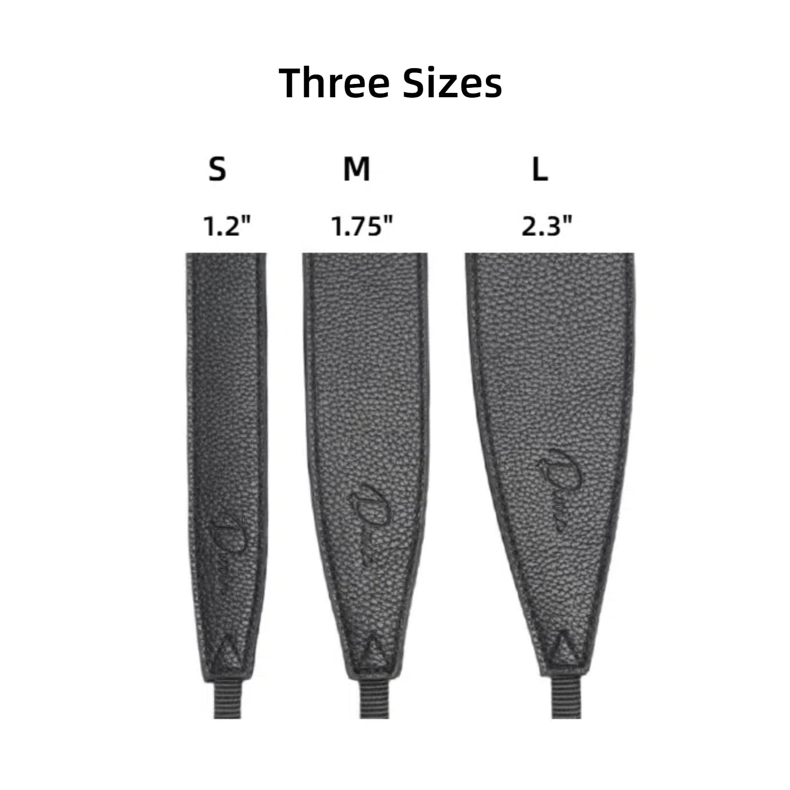 New Divvia Classic PU Leather Camera Strap - Soft Padded Adjustable