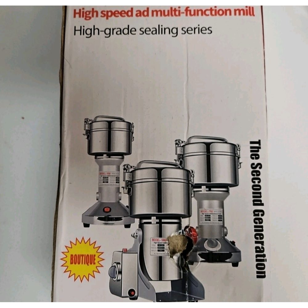 Open-Box New LEJIEYIN Model 150 Multifunctional Grain Mill Grinder 22000rmin Retail $45.00