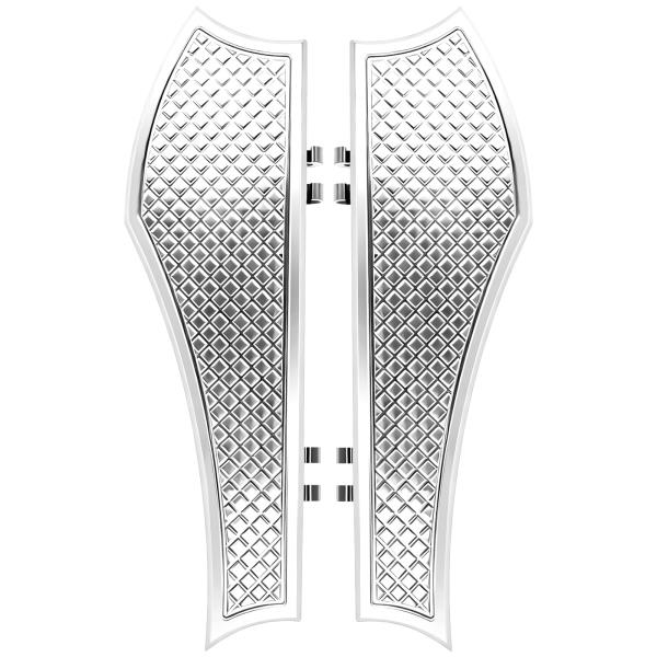 Driver Anti-Slip Stretched Floorboards for Harley Touring