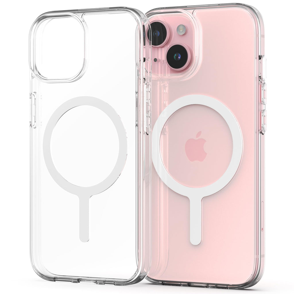 iPhone 15 M-Airclo Basic MagSafe Compatible Clear Shockproof Case