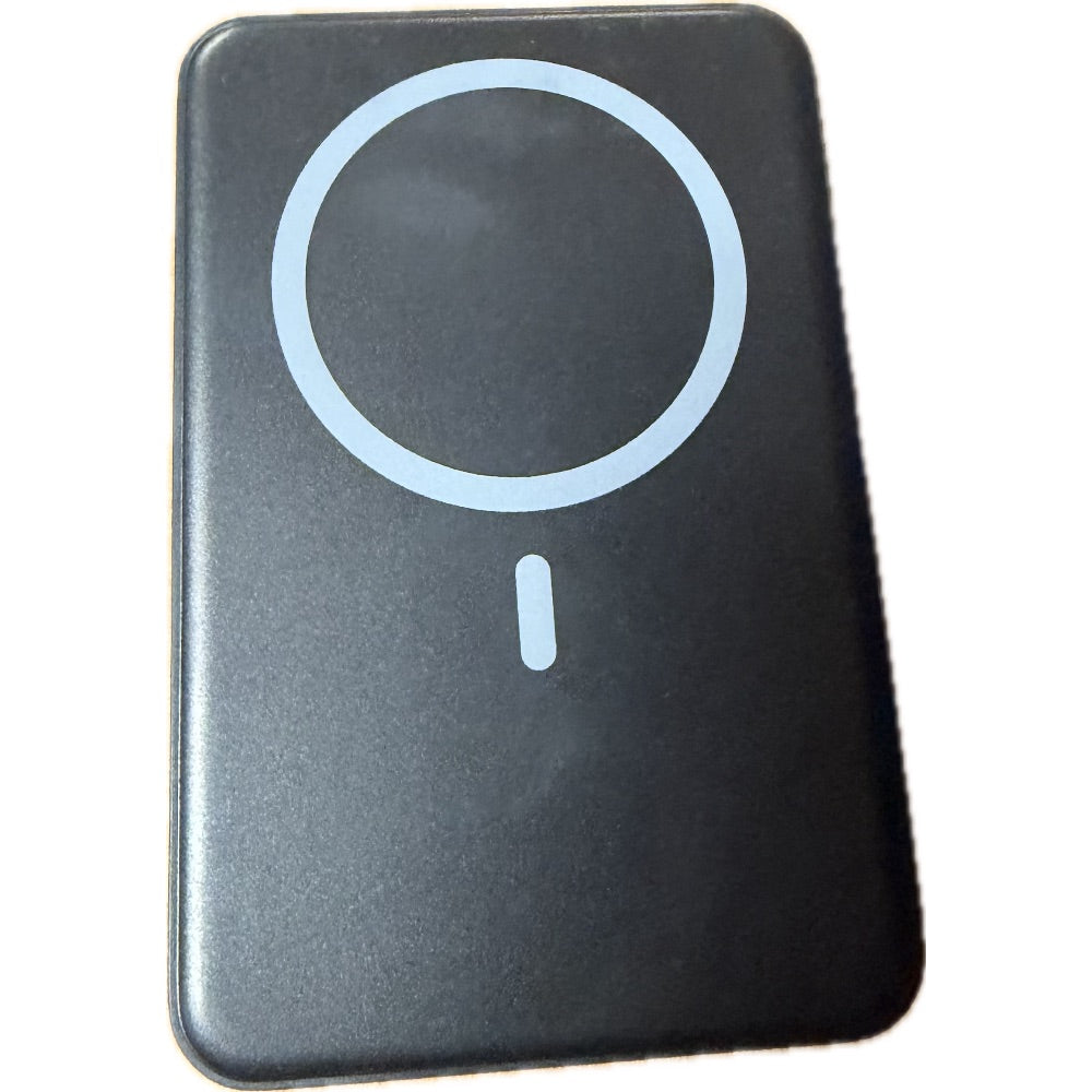 Black W5 PRO 20W Magnetic Portable Wireless Power Bank Retail $25.00